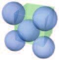 Soluzione Lato della cella Diagonale della faccia di una cella = 2 lato della cella Una faccia di una cella elementare cubica a facce centrate.