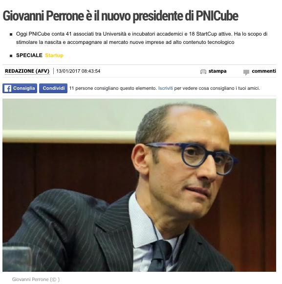 DIARIO INNOVAZIONE 13 gennaio