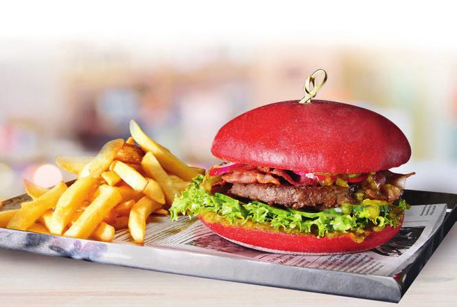 Idea Ricetta: China Burger con Kimchi, coriandolo e pollo Teriyaki Trend asiatico Ingredienti per 1 Burger: