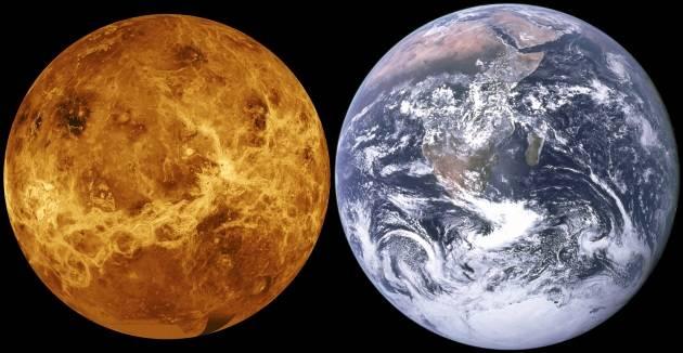VENERE Venere dista 100 milioni di Km E il secondo pianeta del sistema