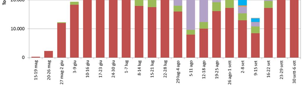 distribuzione dell offerta settimanale.