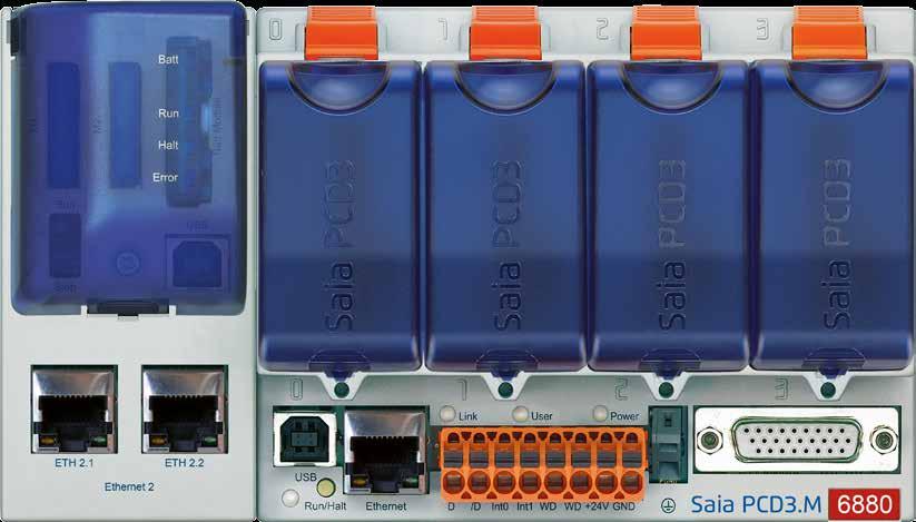 47 1.3.1 Architettura della CPU Stazioni di automazione Ridondante (CPU1) 3 Programma ridondante Eth 2.2 Eth 2.