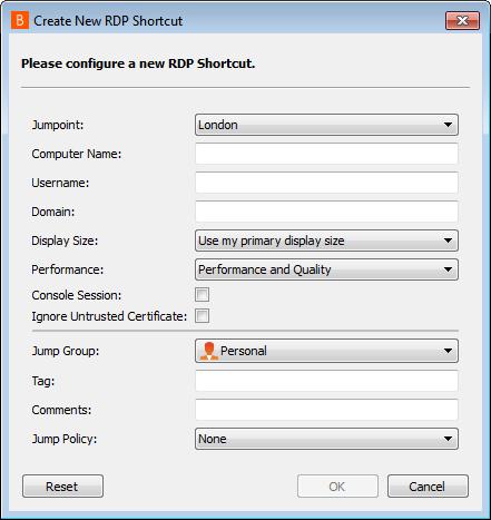 Utilizzare RDP per accedere a un endpoint Windows remoto Utilizzare Bomgar per avviare una sessione con protocollo RDP con un sistema Windows remoto.
