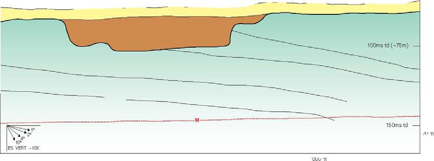 3) fino ad un massimo di una ventina di metri. Assai più limitata è l estensione (3 km) e l ampiezza (500 m) del paleoalveo dell Arrone (Fiorini, 19