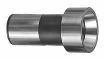 - ALBERO MANDRINO - SPINDLE SHAFT CANOTTI Tipo 066 e GHIERE Tipo 072 COLLET HOLDER SLEEVES AND CLAMPING NUTS Per pinze tipo 010 For collet 010 model FILETTO (Thread) (A) = sinistro (left) (B) = SG