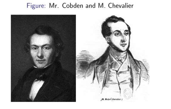 Il 1860: una data fondamentale per la globalizzazione Firma dell accordo commerciale anglo-francese