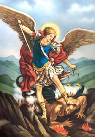 PREGHIERA A SAN MICHELE ARCANGELO San Michele Arcangelo, difendici nella battaglia: sii tu nostro sostegno contro la perfidia e le insidie del diavolo.