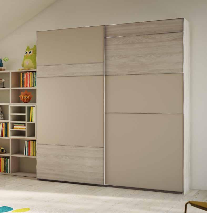 # 11 - Bookcase Letto 9387E L 110 x P 210xH102 Comodino 7166 L 50 x H 38,7 x P 42,3 Ponte 4396 L 200 x H 29,2