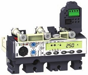 PB103363 Unità di controllo Micrologic Le unità di controllo Micrologic 2.2, 2.3 o 5.2, 5.3 con misura A o E possono essere utilizzate a 400 Hz.
