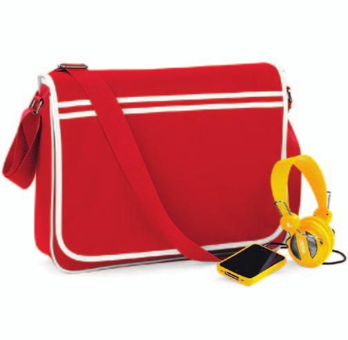 BAGS 282 BG21 Messenger Bag Dimensioni bxhxp: 41x31x12 cm, capacità 11 litri, 600D Poliestere. Sezione con organiser interna e tracolla regolabile.