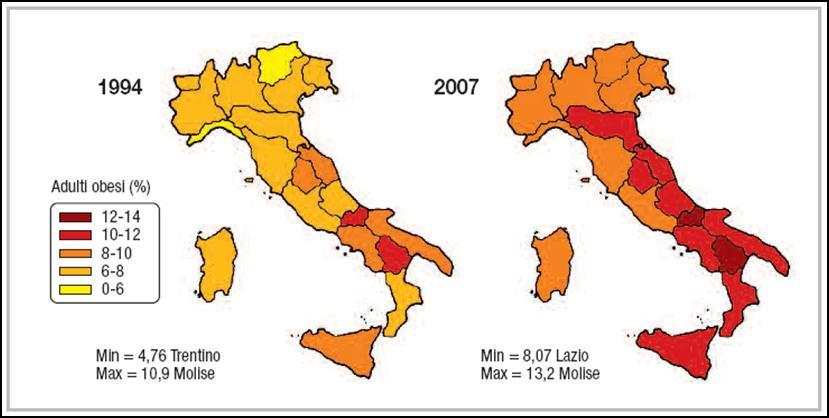 Epidemia Obesità in Italia