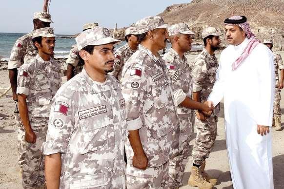 I rapporti con il Qatar si sono talmente consolidati che alla fine del 2015 l Eritrea ha chiesto ed ottenuto che truppe di questo Paese arabo si stanziassero a sud di Assab, ai confini con Gibuti,