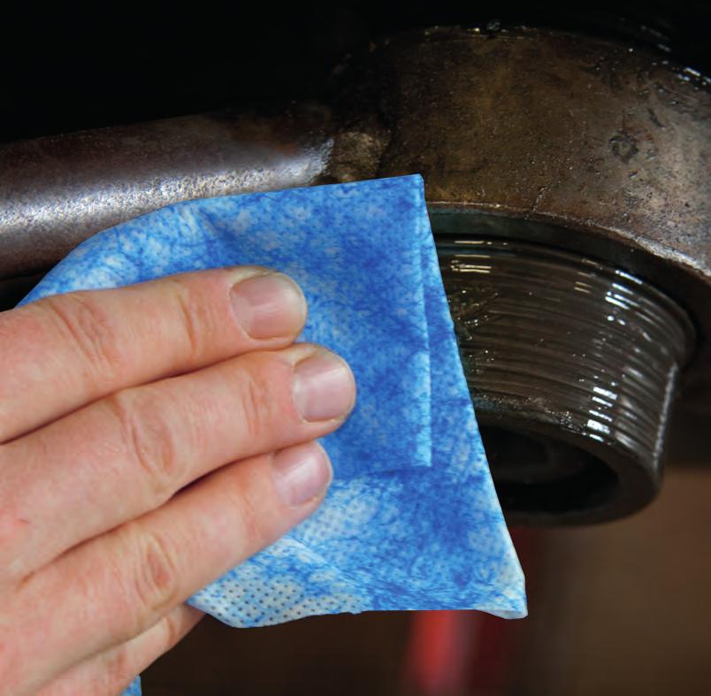 Area Lavoro Panni Spunlace Profix Rub - Panni abrasivi imbevuti Panni abrasivi impregnati di una speciale soluzione detergente per