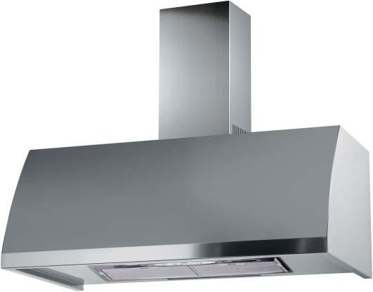 DOGE Motore tangenziale 320 mc/h Filtri 2 Lampade 2x40 w cm. 60 inox cm. 90 inox cm.