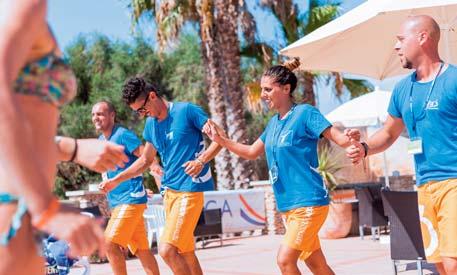 LA SPIAGGIA tipo di spiaggia lettini e ombrelloni in spiaggia I SERVIZI assistente residente animazione tarta club / tarta