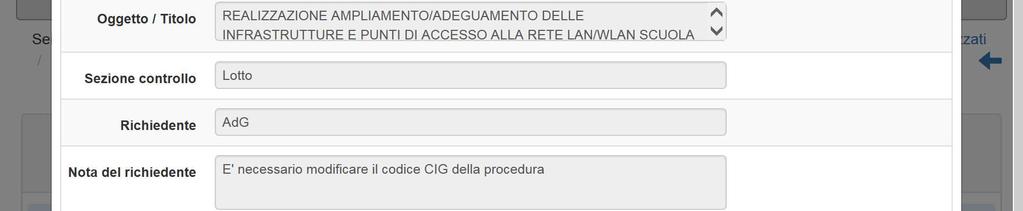 N.B.: In fase di inserimento di modifica di dati/documenti relativi a una procedura già inserita, non sarà mai possibile variarne la tipologia in Modalità della gara. 4.5.3.