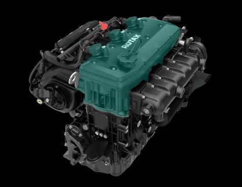 Rotax 1500 HO ACE Un motore sorprendente Rispetto al precedente modello 215: Intercooler esterno per