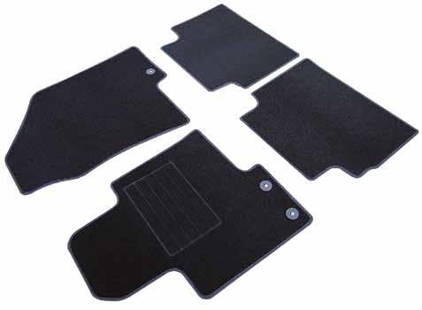 Tailor Sistema di fissaggio FIX POINT I tappeti Tailor sono provvisti dei fissaggi per i FIX POINT originali (previsti dalle case automobilistiche in conformità alle norme di sicurezza europee).