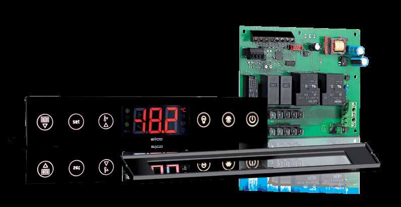 They are available in split version and can be integrated both mechanically and aesthetically in the unit; the user interface consists of a custom display of above average size (with decimal point