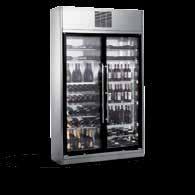 a a a Elegant design, touch-keys and flush mounting. Design elegante, tasti a sfioramento e assenza di spessore. Where Dove 1Refrigerated showcases. Vetrine refrigerate da esposizione.