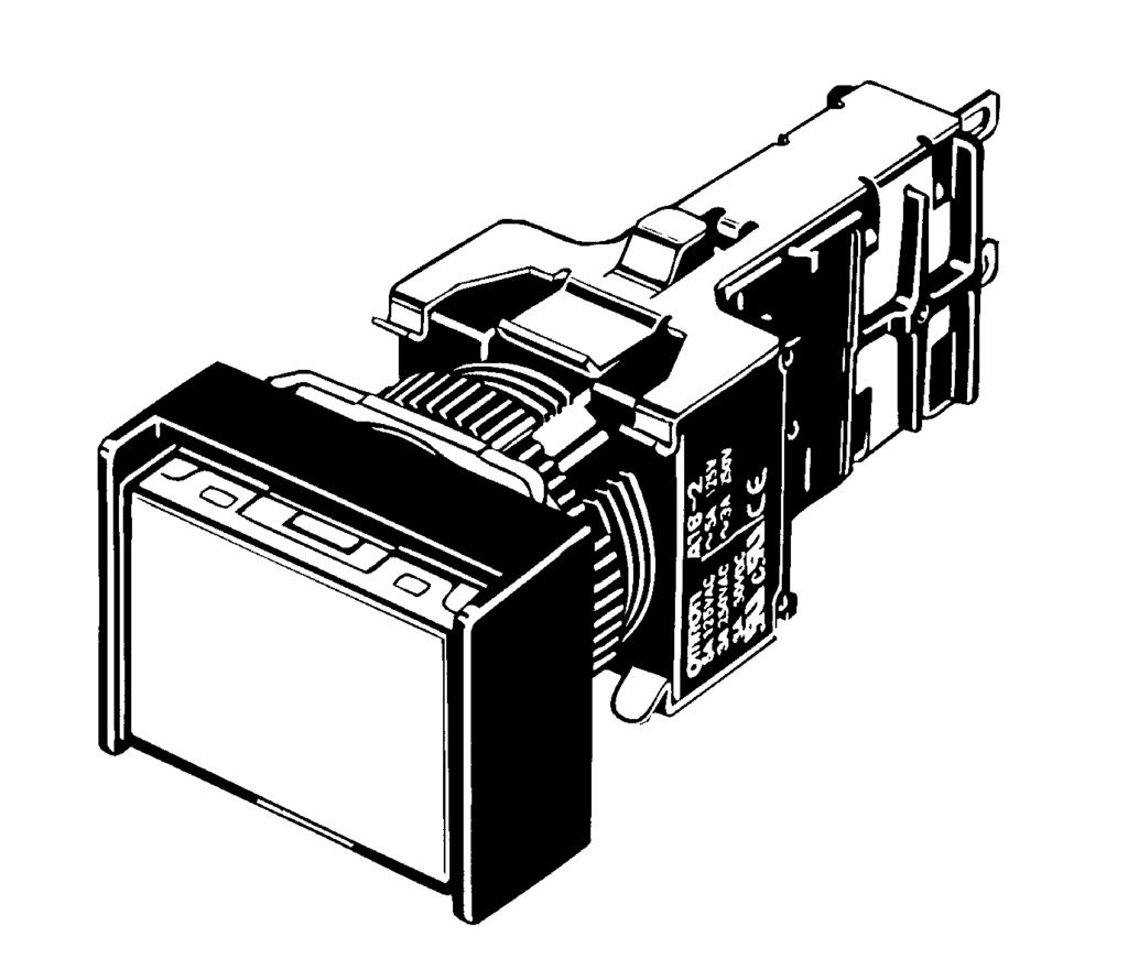 Rettangolare M16@-P Terminali per circuito stampato Il modello rettangolare viene utilizzato come esempio rappresentativo.
