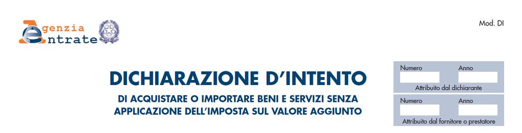 Frontespizio In tale spazio, il dichiarante deve indicare il numero progressivo assegnato alla dichiarazione da trasmettere e l anno di riferimento.