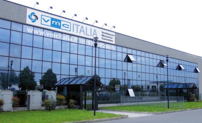 VENTILAZIONE CHI SIAMO 4 VMC Italia fornisce dal 2002 impianti di Ventilazione Meccanica Controllata, sia per l edilizia civile che industriale: direttamente al cliente finale come impianto chiavi in