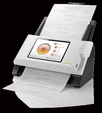 Serie escan Scanner di rete standalone per digitalizzare documenti con la massima semplicità ed efficienza 3 Semplici Passi