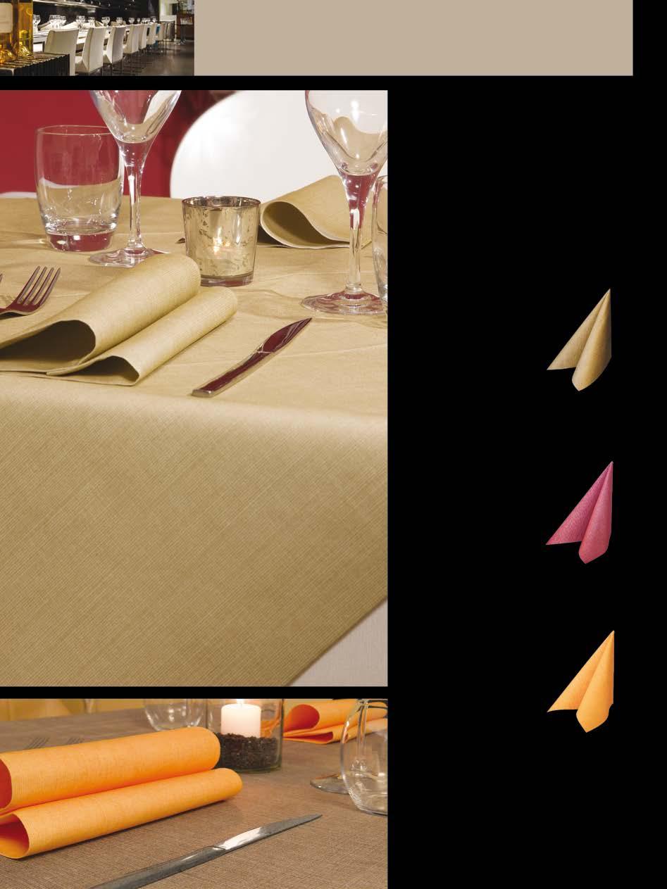 Gaia ORO MC40-745 Tovagliolo Napkin 40 x 40 cm MC10-745 Tovaglia Tablecloth 100 x 100 cm MC14S-745 Set da Tavola Table Set Gaia BORDEAUX MC40-713 Tovagliolo Napkin 40 x 40