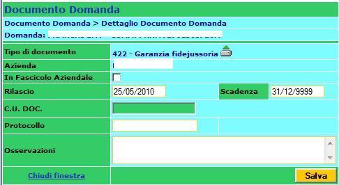 agendo sulla quale è possibile allegare il documento Fig. 15 Fig. 16 Nel caso in cui l azienda sia in possesso di un Durc aggiornato con la stessa procedura può allegare anche questo documento.