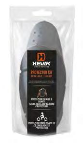 PROTECTOR KIT HPKIT01 Pack di protezioni adatte per uso touring o urbano, certificate secondo normativa EN 1621-1:2012, omologate CE, Made in Italy.