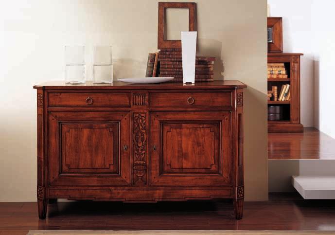 sideboard with 2 doors and 2 drawers