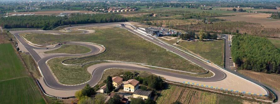 PISTA NUOVO CENTRO GUIDA SICURA AUTODROMO DI MODENA Vintage srl Gruppo di