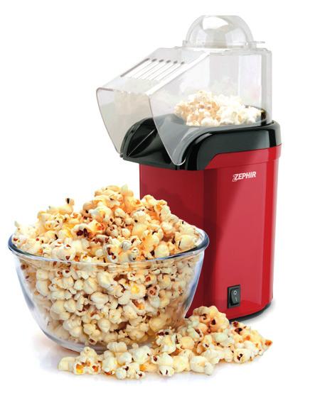 Linea Party ZHC492 MACCHINA PER POPCORN Potenza 1200W Pulsante On-off Pronti in meno di 5