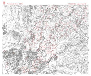 archeologica della Provincia di Roma" a cura di B.