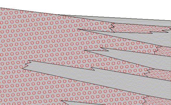 Limite a valle dell area B: SEPARAZIONE TRA L ACQUIFERO FREATICO SUPERFICIALE DI PIANURA E L ACQUIFERO MULTIFALDA PROFONDO 30-40 METRI CIRCA SUD