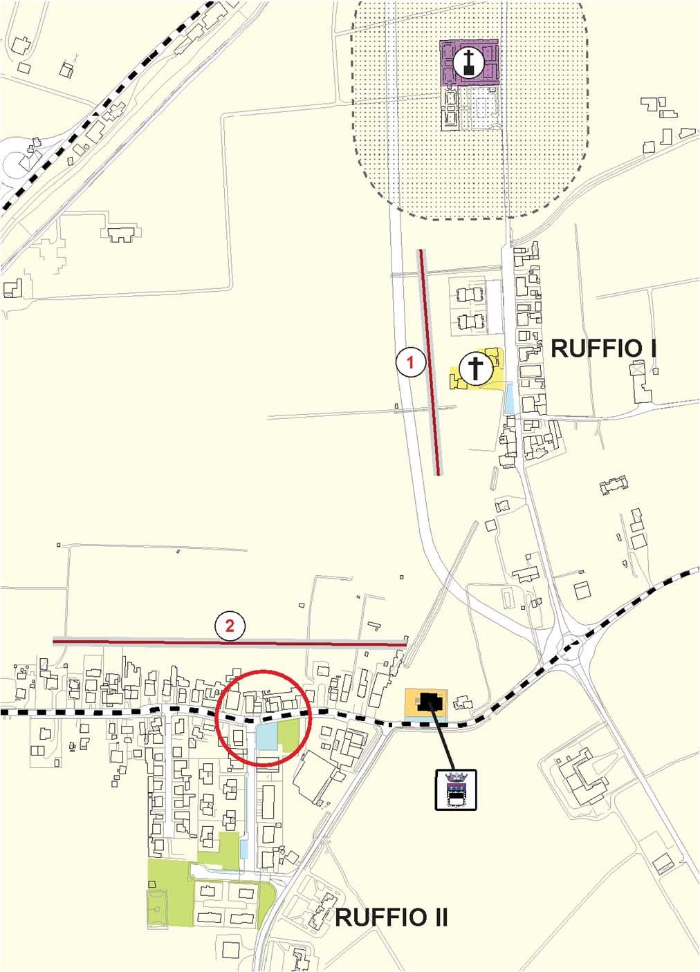 1 ATTRAVERSAMENTO DELLA FRAZIONE DI RUFFIO DEL TRAFFICO DI SCORRIMENTO 2