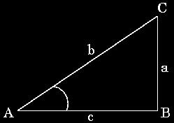 Supponiamo che l angolo retto sia l angolo compreso tra i vettori a e c, cosicché il prodotto interno a c = 0 è nullo. Dal fatto che a+b+c = 0, si ricava b = (a + c).