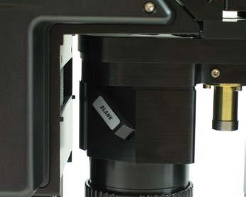 Leica FluoCombi III Filtri e protezione UV Inserire lo specchio dicroico 1.