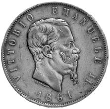27 AU assieme a 20 Lire 1876 Lotto di 2 monete
