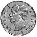 24 AG Lotto di 2 monete MB 80 3055 5 Lire 1879