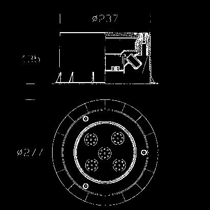 1643 MINILOOR IP67IK08 ø237 2.