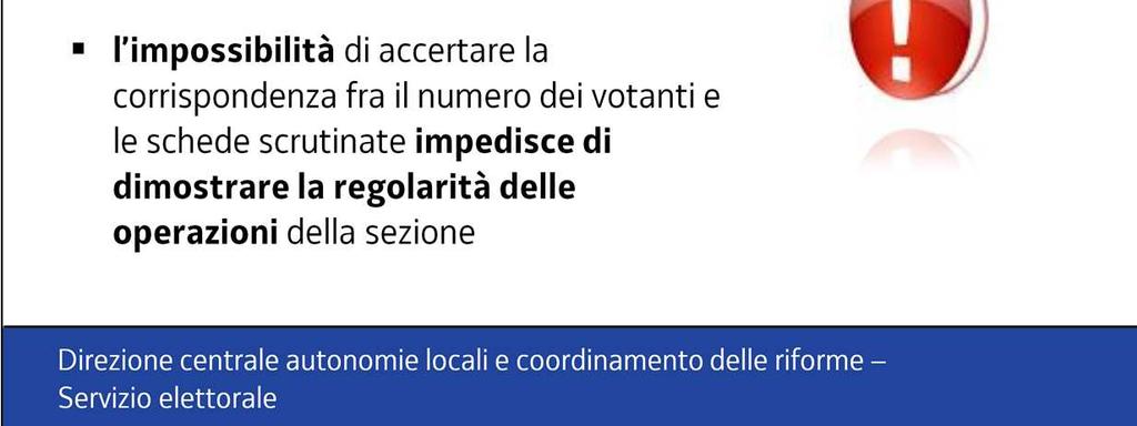 attribuito per un candidato alla carica di sindaco.