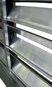 Serrande in alluminio con pala a profilo alare. L accurata costruzione garantisce bassi valori di trafilamento.