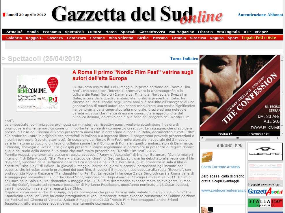 http://www.gazzettadelsud.