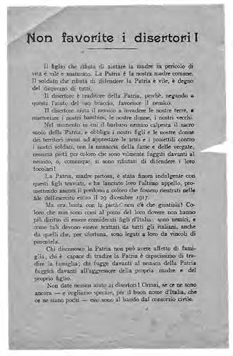 132 SINALUNGA RICORDA Ma la diserzione ha interessato anche il tempo di pace, sviluppando il dibattito sull obiezione di coscienza al servizio militare (con motivazioni diverse: religiose,