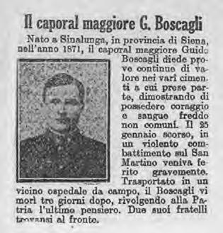 Nei giorni successivi, continuando l avanzata delle truppe italiane, si rinvennero alcune tombe recenti, ove il nemico, con i suoi, aveva seppellito anche i nostri morti.