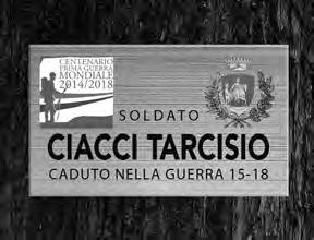 preceduti dalla semplice scritta: CADUTI 1940 1945. Alcuni elementi del Parco presentano interrogativi i quali, essendo passato molto tempo, non sono facili da sciogliere.