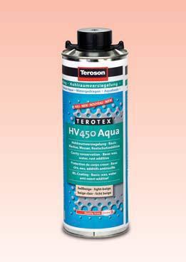 Terotex HV 350 Terotex HV 400 Terotex HV 450 Aqua Teroson Cavity Spray Cere ed additivi antiruggine Cere ed additivi