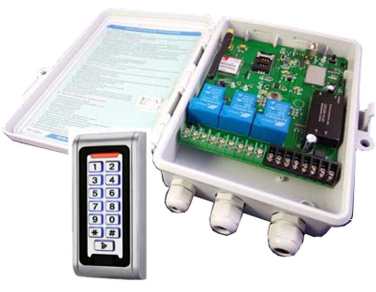 Controllo Accessi con GSM ACG 001 Controller Accessi ACG - 001 è un controller multi chiave progettato per gestire il controllo accessi su appartamenti, uffici, locazioni in affitto, parcheggi,